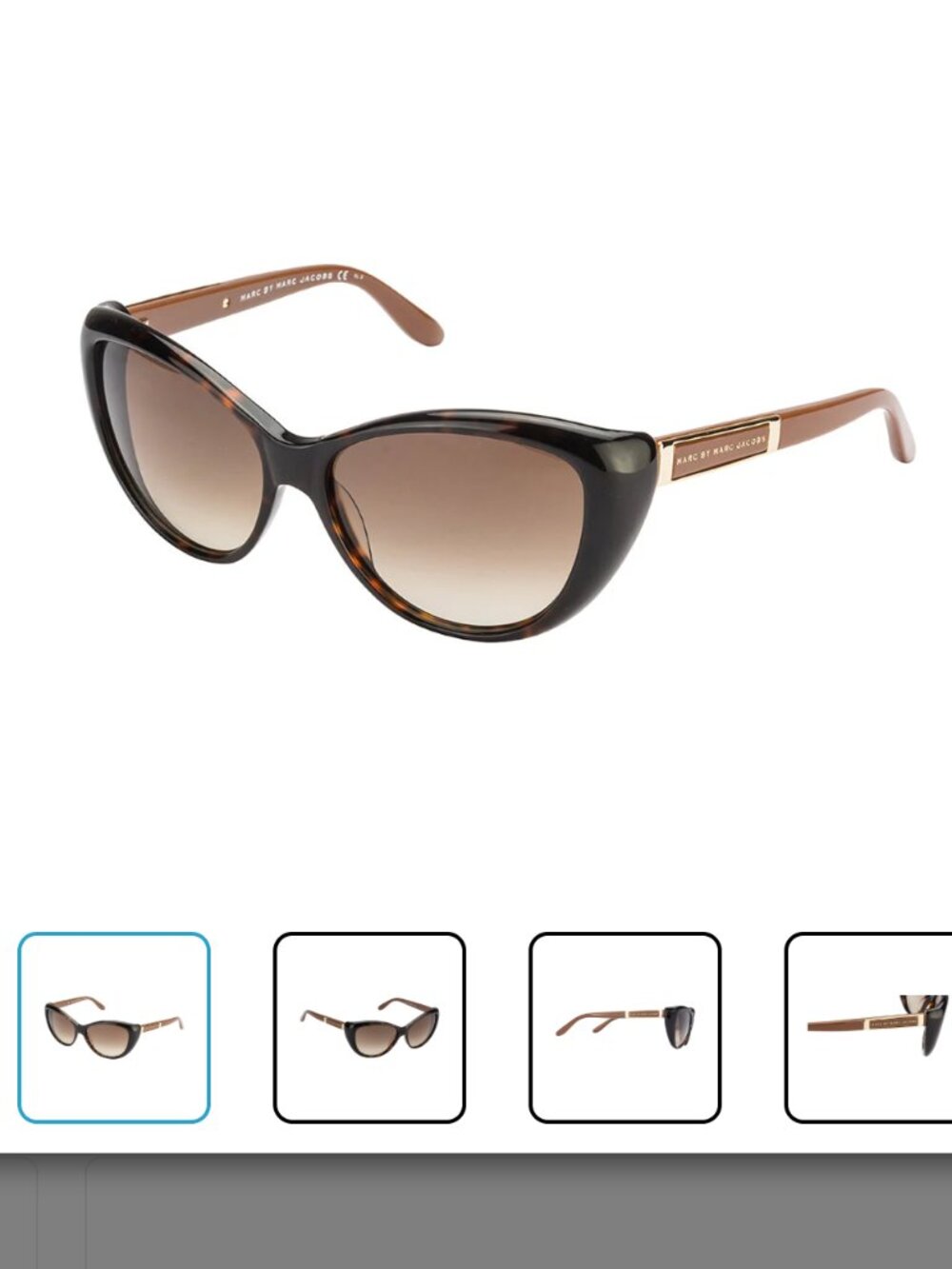 Marc By Marc Jacobs MMJ 366/S Sunglasses - Havana